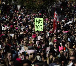 Photo of Los Angeles Women's March against sexual violence