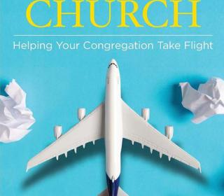 The book cover for "Piloting Church: Helping Your Congregation Take Flight."