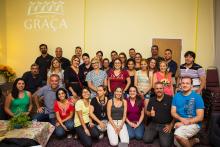 Portraint of the young people of Ponte de Graça United Church.