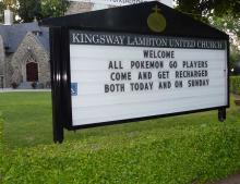Pokémon Go Players Come in and get recharged both today and on Sunday.