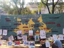 Another World is Needed! A banner at the 2016 World Social Forum in Montreal, QC.