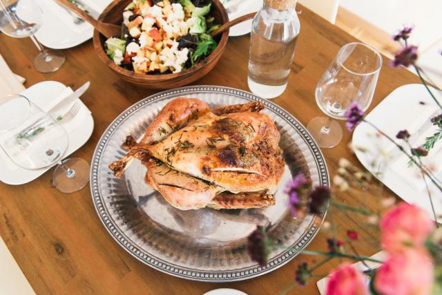 Thanksgiving meal