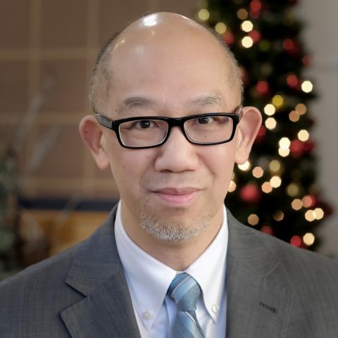 The author, Rev. Dr. Alan Lai A photograph portrait of Rev. Dr. Alan Lai.