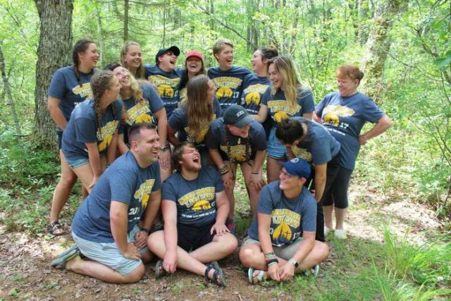 Campers at Sherbrooke Lake Camp